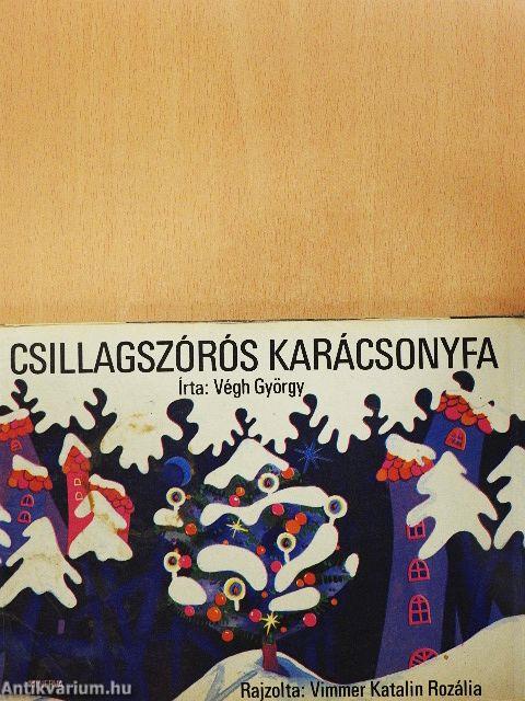 Csillagszórós karácsonyfa