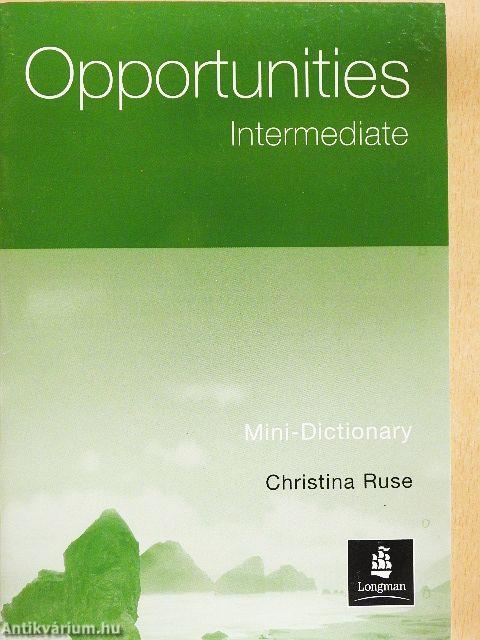 Opportunities - Intermediate - Mini-Dictionary