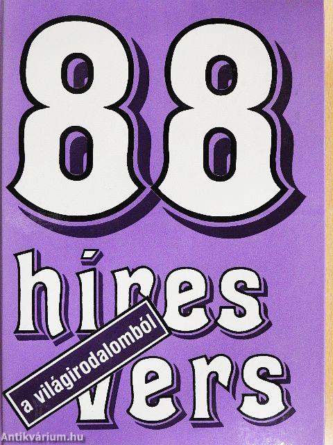 88 híres vers a világirodalomból