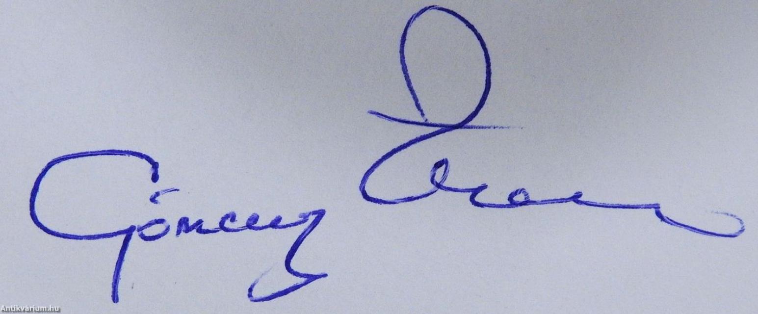 Érzelmek viharában (dedikált példány)