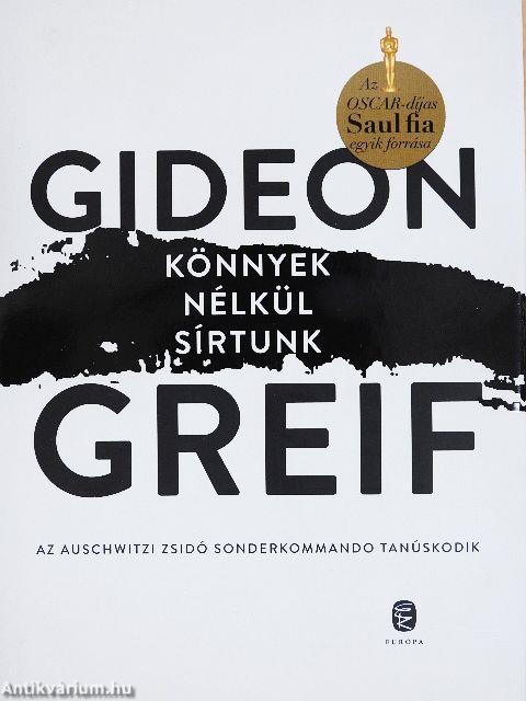 Könnyek nélkül sírtunk