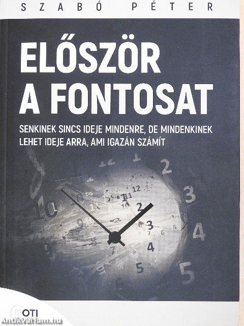 Először a fontosat