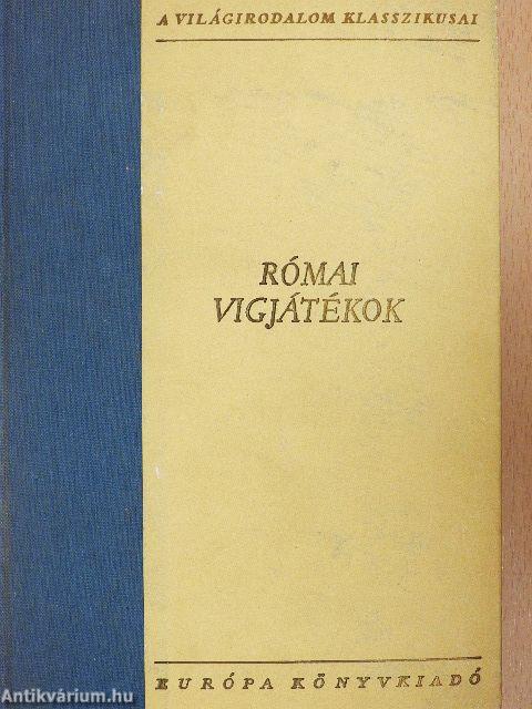 Római vígjátékok