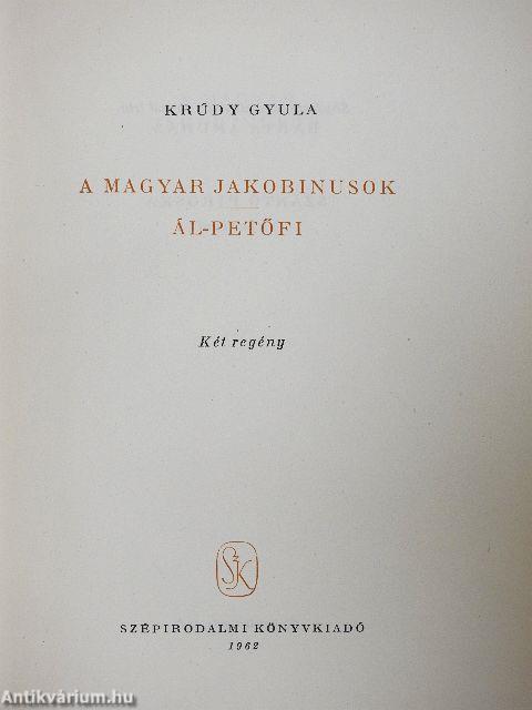 A magyar jakobinusok/Ál-Petőfi