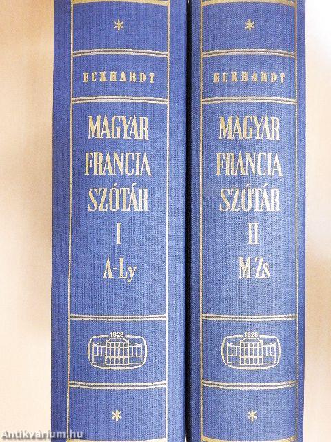 Magyar-francia szótár I-II.