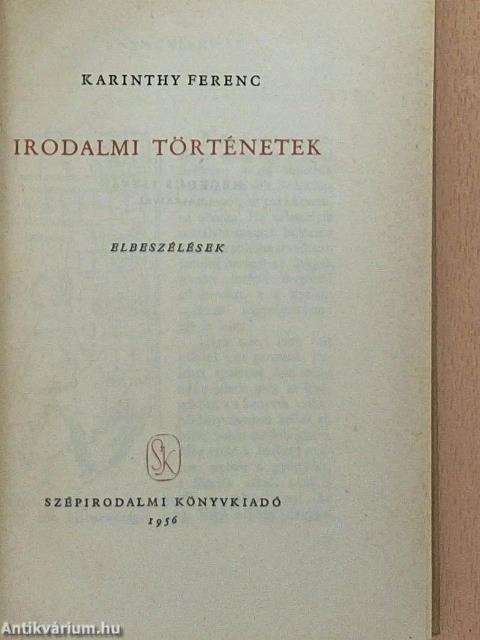 Irodalmi történetek