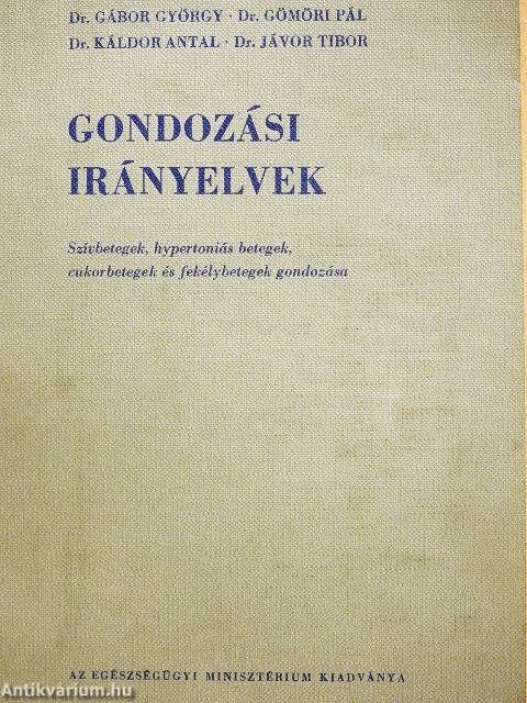 Gondozási irányelvek