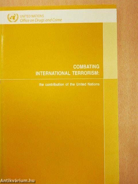 Combating International Terrorism