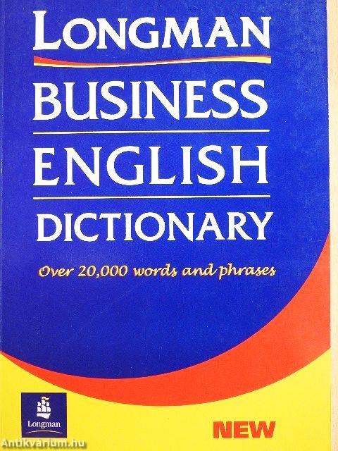 Longman Business English Dictionary