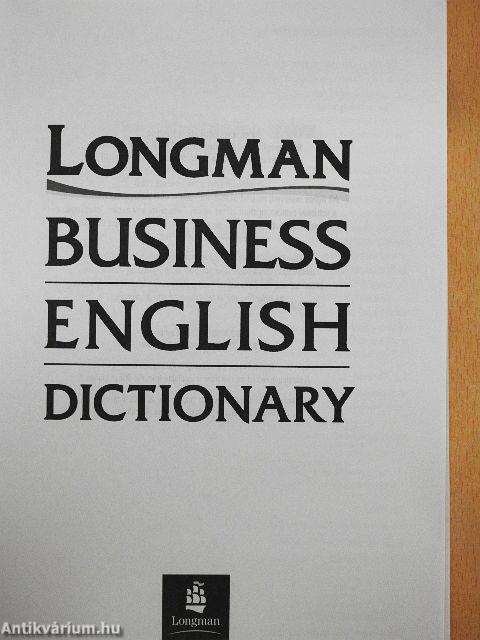 Longman Business English Dictionary