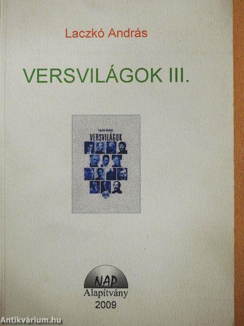 Versvilágok III.