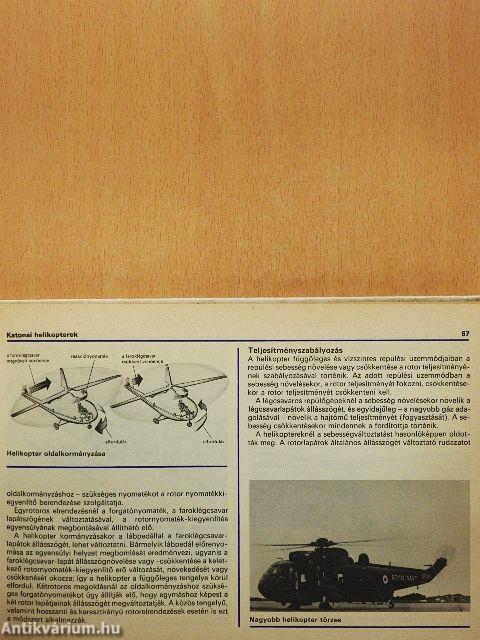 Katonai repülőgépek és helikopterek