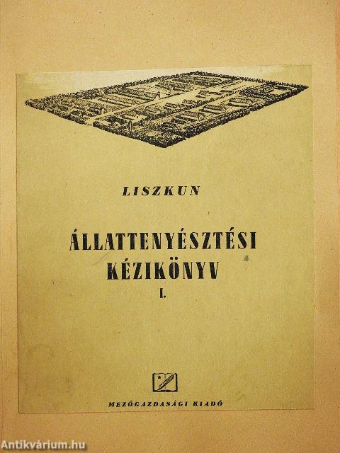 Állattenyésztési kézikönyv I.