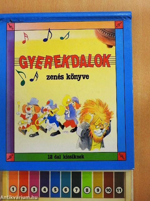 Gyerekdalok zenés könyve