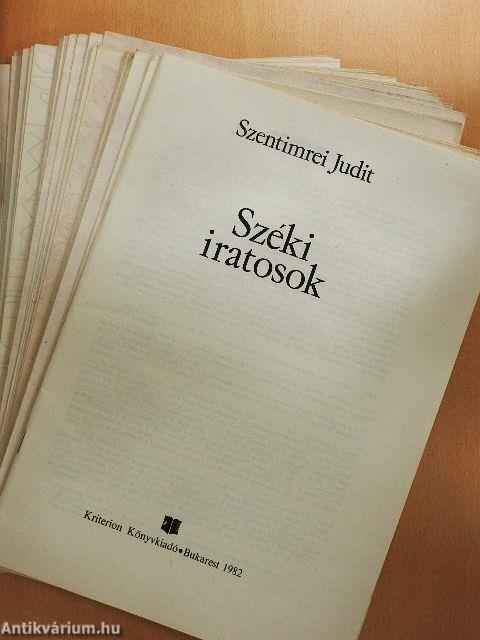 Széki iratosok