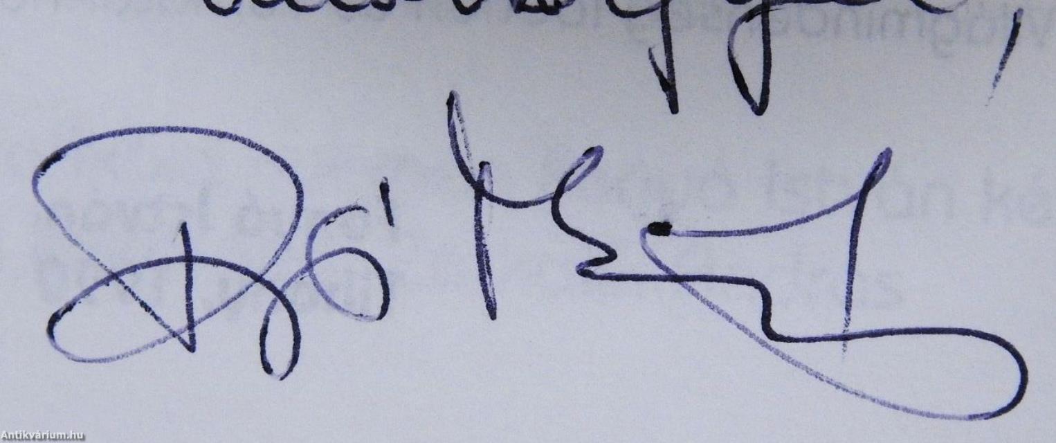 Kondul a harang (dedikált példány)