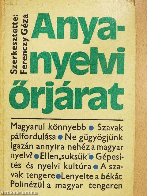 Anyanyelvi őrjárat