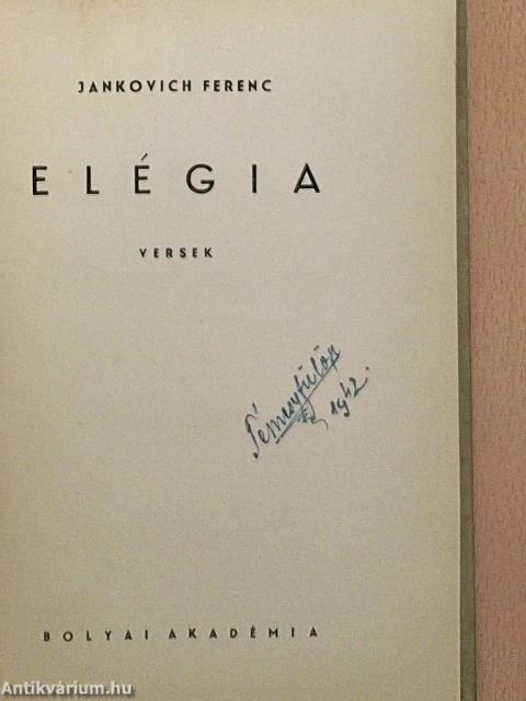 Elégia
