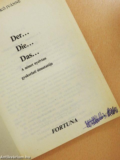 Der... Die... Das...