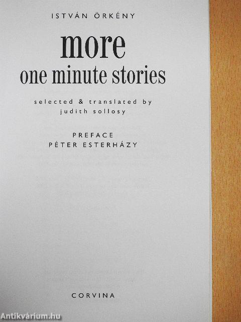 More One Minute Stories