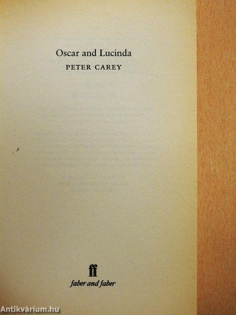 Oscar and Lucinda