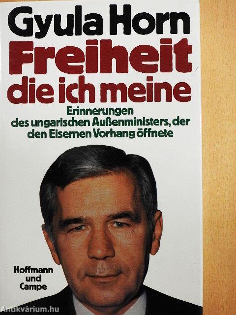 Freiheit, die ich meine