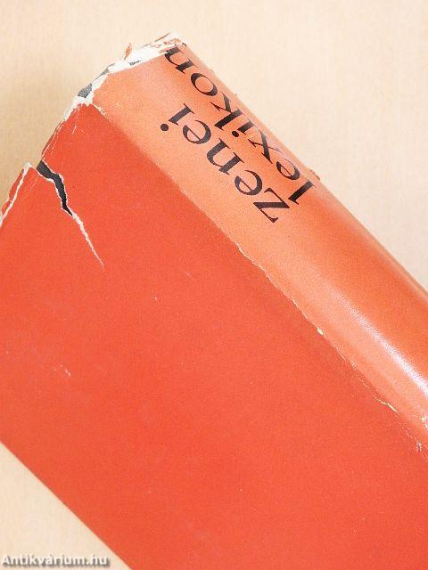 Zenei Lexikon 1-3.