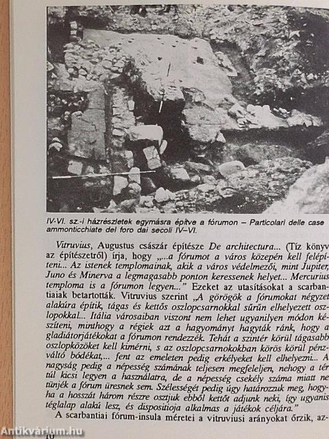 Sopron - Scarbantia fóruma