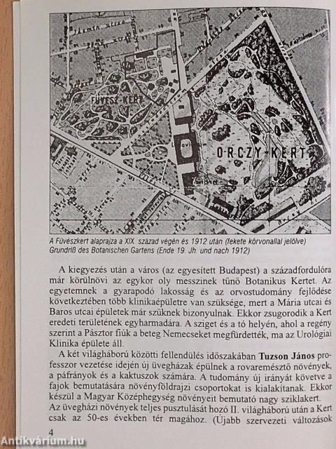 Budapest - Füvészkert