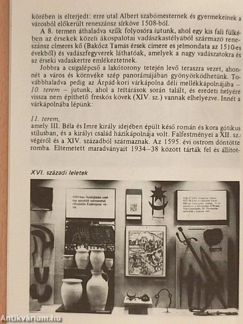 Esztergom - A vár története