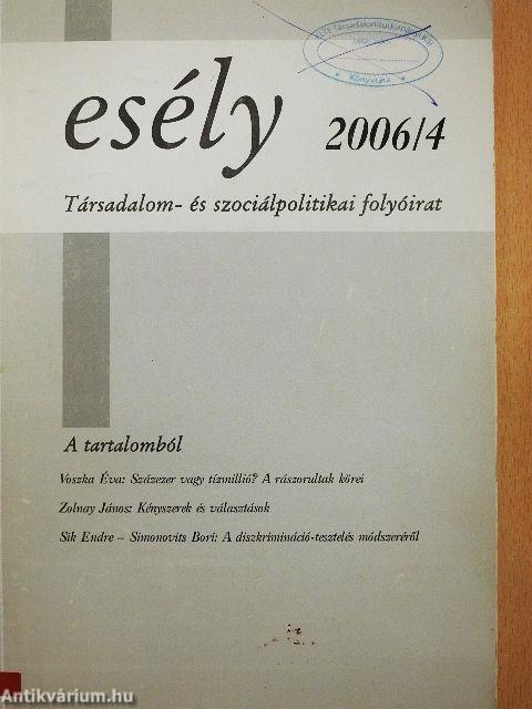 Esély 2006/4.