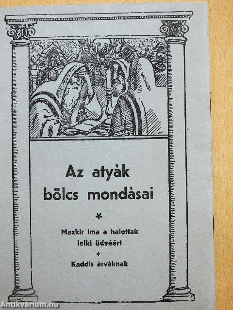 Az atyák bölcs mondásai