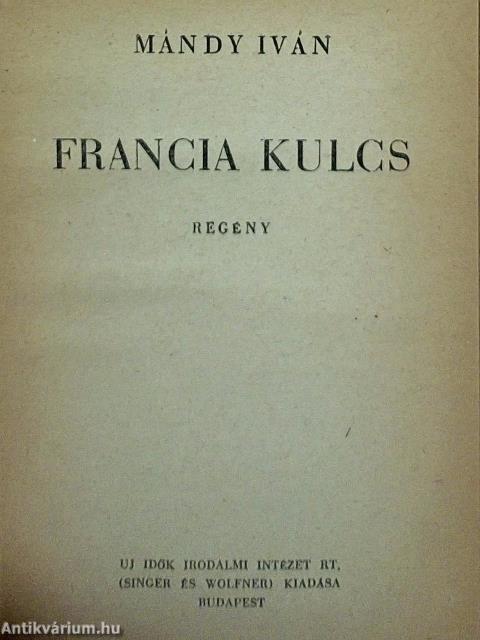 Francia kulcs