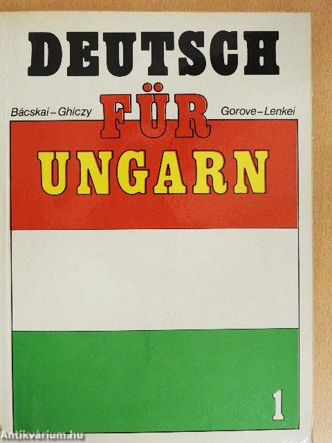 Deutsch für Ungarn 1.