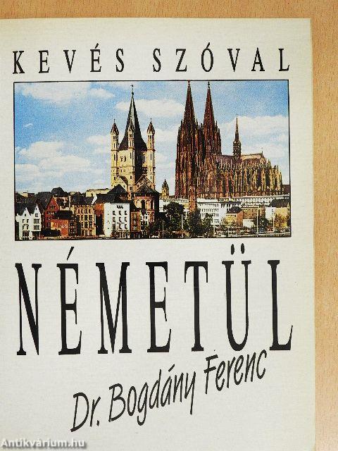 Kevés szóval németül