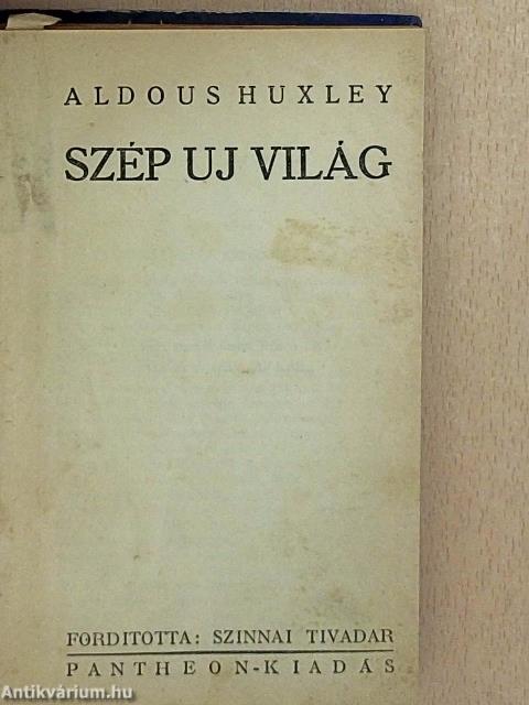 Szép uj világ
