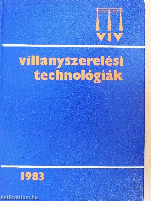 VIV Villanyszerelési technológiák