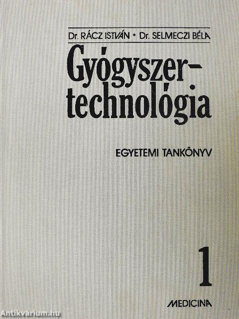 Gyógyszer-technológia 1-3.