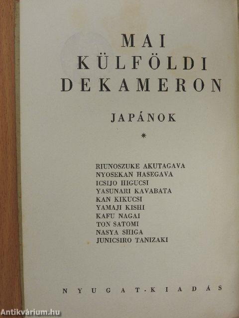 Mai japán dekameron