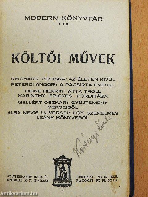 Költői művek II.