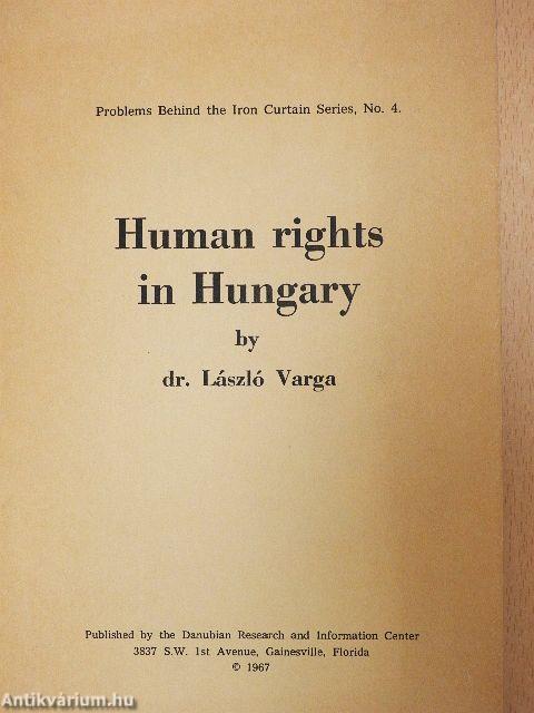 Human rights in Hungary