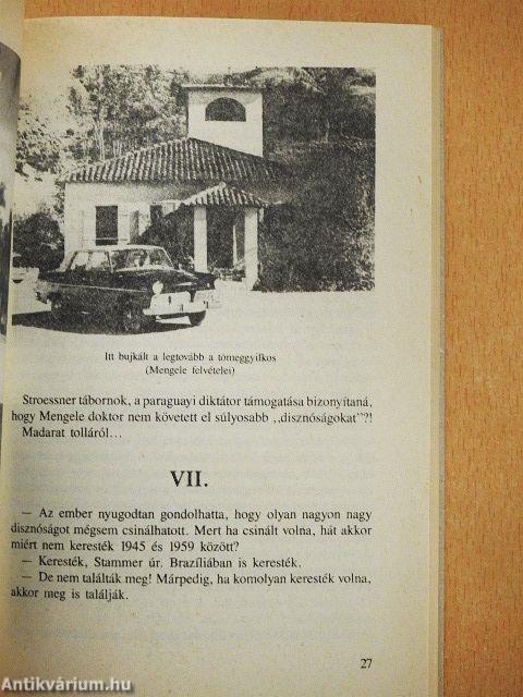 Mengele doktor nyomában