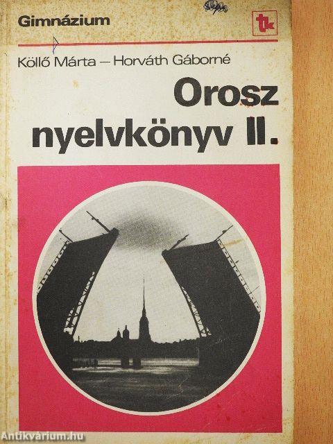 Orosz nyelvkönyv II.