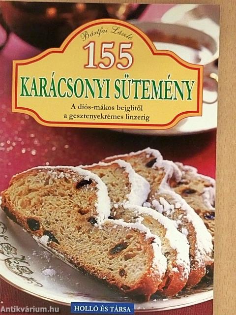 155 karácsonyi sütemény