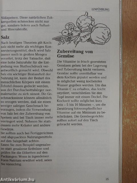 Vegetarisch Kochen