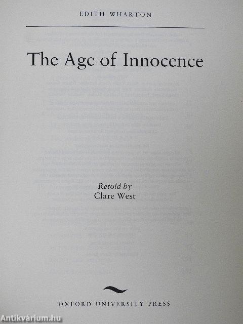 The Age of Innocence