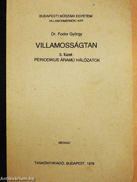 Villamosságtan 3.