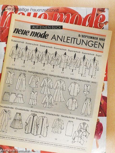 Neue Mode September 1992