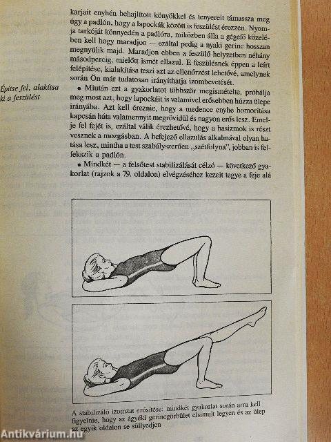 A hátfájdalmak természetes gyógymódja