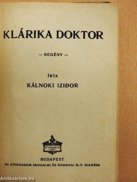 Klárika doktor